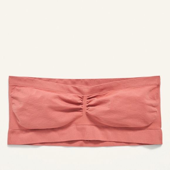 NWT OLD NAVY Seamless Bandeau Bralette Top Color: Spice Girl SIZE XLARGE - Picture 3 of 8